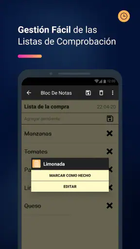 Bloc de notas – Notas y listas screenshot