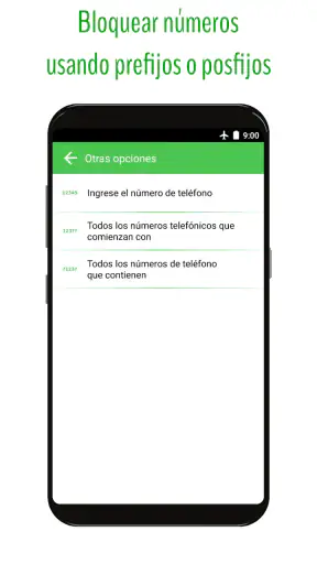 Bloqueador de llamadas y SMS screenshot
