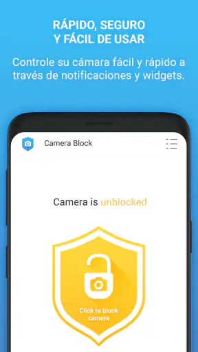 Bloqueo de Camara - Anti espia screenshot