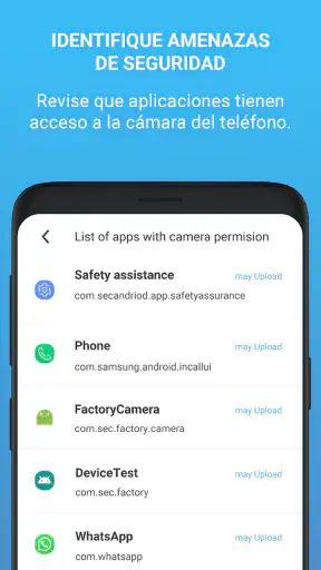 Bloqueo de Camara - Anti espia screenshot