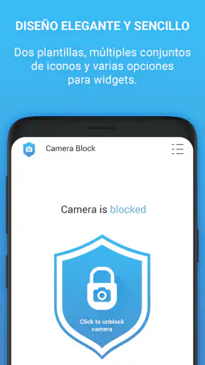 Bloqueo de Camara - Anti espia screenshot