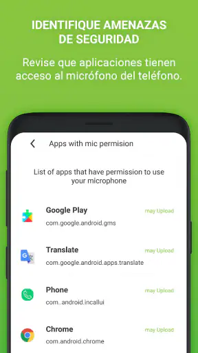 Bloqueo de Microfono: Anti Spy screenshot