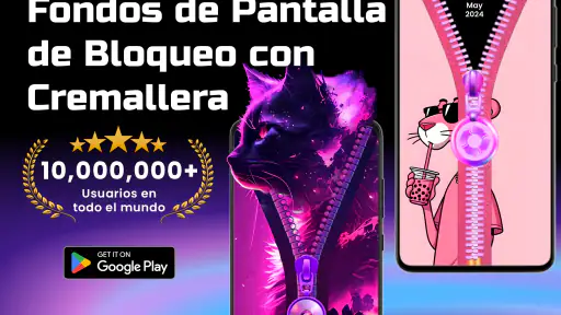 Bloqueo de Pantalla Cremallera screenshot