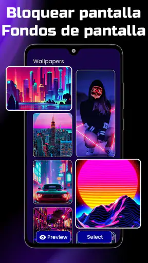 Bloqueo de Pantalla Cremallera screenshot