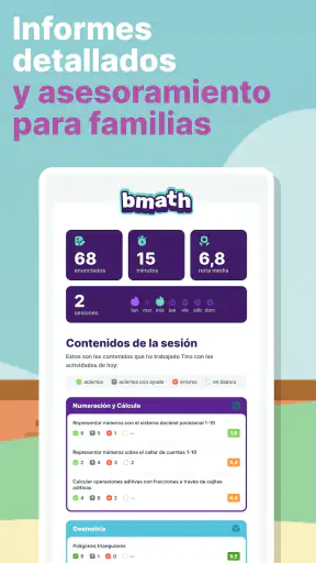 Bmath: Aprende mates en casa screenshot