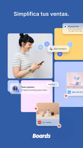Boards screenshot