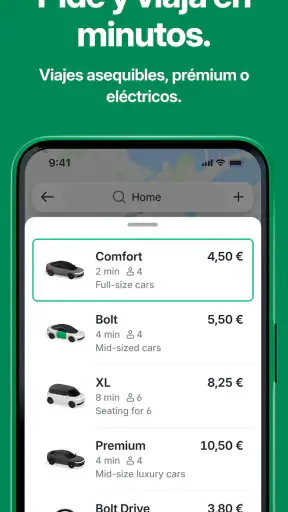 Bolt: Solicita viajes 24/7 screenshot
