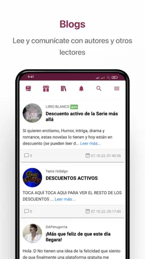 Booknet・Leer Libros En Español screenshot