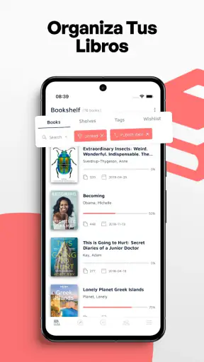 Bookshelf - Biblioteca virtual screenshot