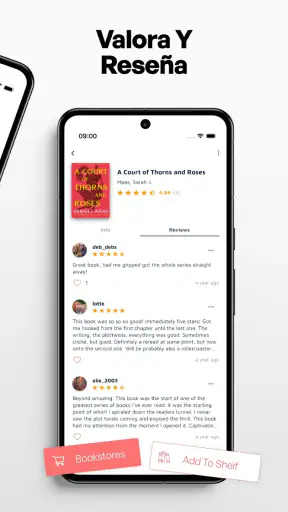 Bookshelf - Biblioteca virtual screenshot