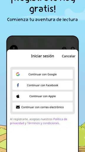 Booktime screenshot