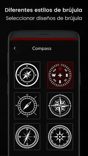Brújula: Digital Compass App screenshot