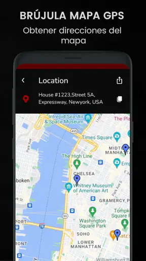 Brújula: Digital Compass App screenshot