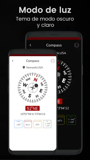 Brújula: Digital Compass App screenshot