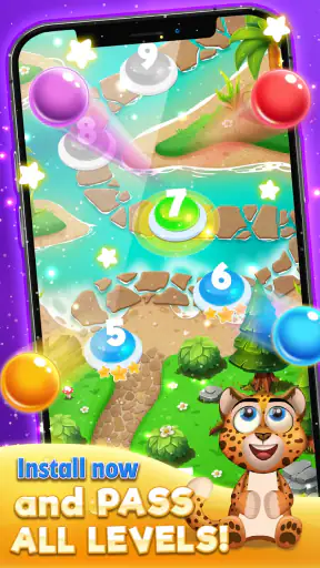 Bubble Pop: Wild Rescue screenshot