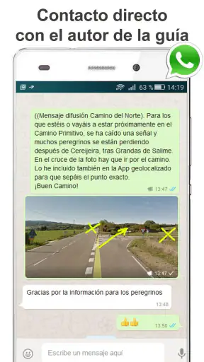 Buen Camino de Santiago App screenshot