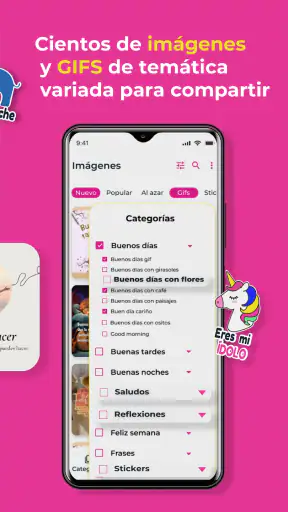 Buenos días tardes y noches screenshot