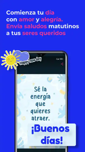 Buenos días tardes y noches screenshot