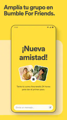 Bumble For Friends: Haz Amigos screenshot