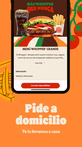 Burger King España screenshot