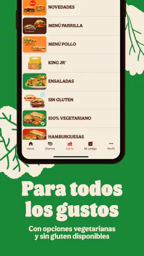 Burger King España screenshot