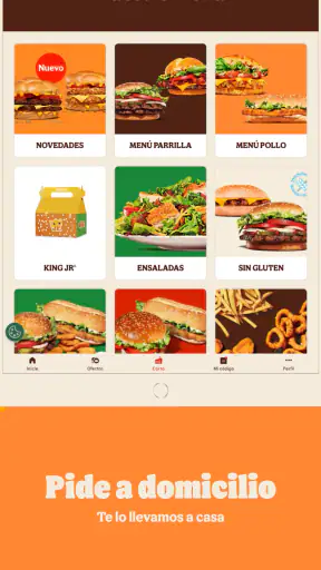 Burger King España screenshot