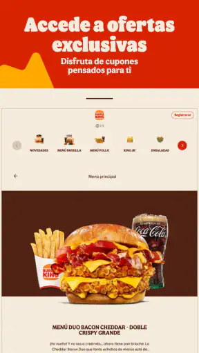 Burger King España screenshot