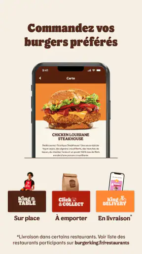 BURGER KING France screenshot