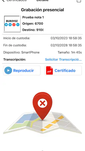Burovoz grabar llamadas screenshot