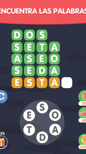 Mar de Palabras: Crucigramas screenshot