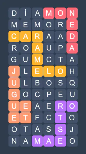 Búsqueda de palabras screenshot