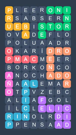Búsqueda de palabras screenshot