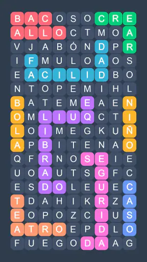 Búsqueda de palabras screenshot