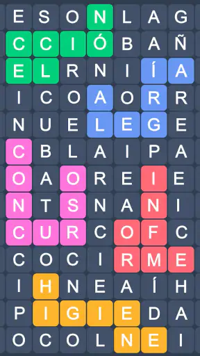 Búsqueda de palabras screenshot