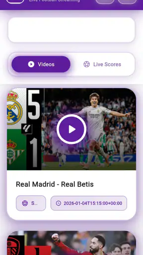 Buz Tv Football & Sports Score screenshot