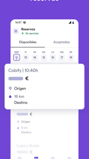 Cabify Driver: app conductores screenshot