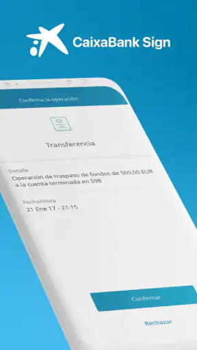 CaixaBank Sign screenshot