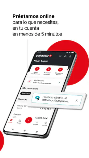 Cajasur screenshot