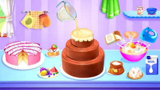 Cake Maker- Juegos de hornear screenshot