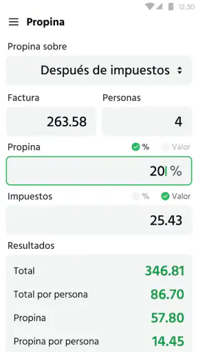 Calculadora Sencilla screenshot
