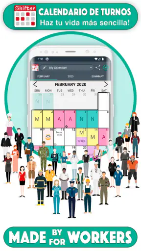 Calendario de Turnos screenshot
