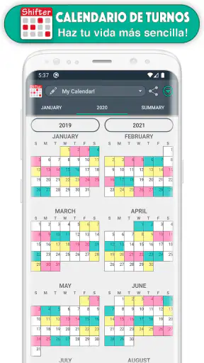 Calendario de Turnos screenshot