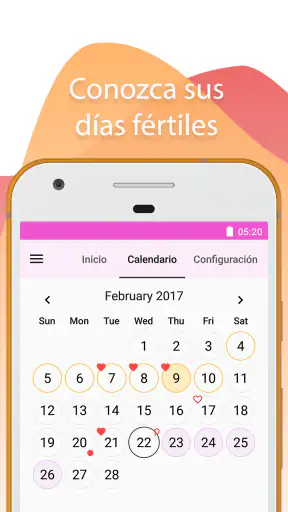 Calendario Menstrual Lilly screenshot