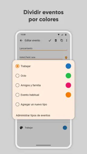 Calendario Sencillo screenshot