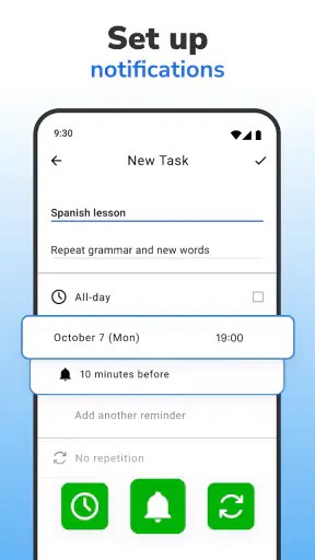 Calendario: tareas screenshot