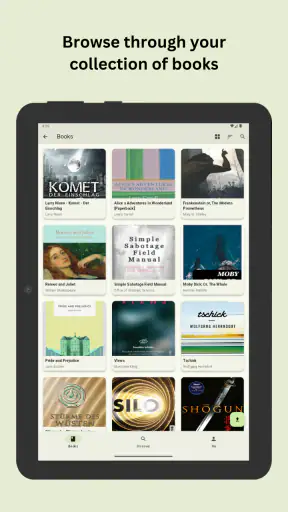 Calibre-Web-Companion screenshot