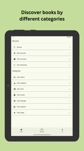 Calibre-Web-Companion screenshot