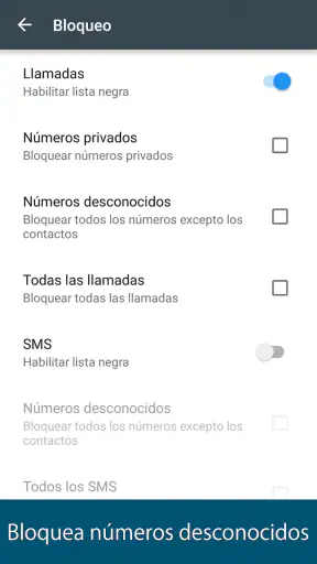 Calls Blacklist PRO screenshot