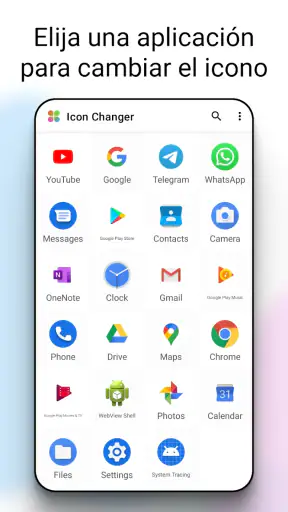 Cambiador de iconos screenshot