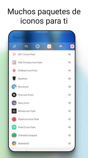 Cambiador de iconos screenshot